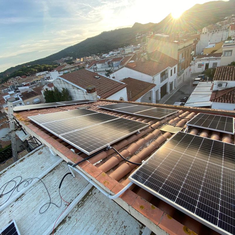 Instalación de placas solares